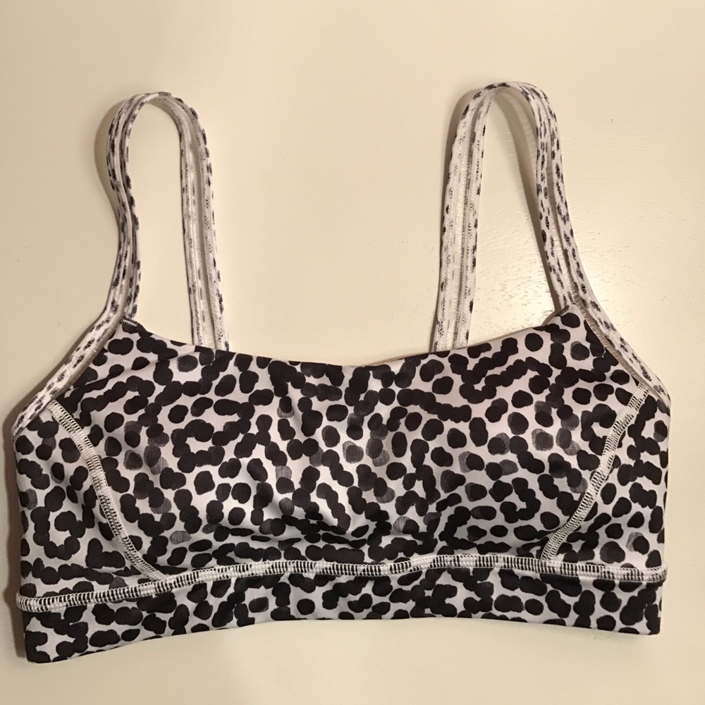 Lululemon straight up sports bra - ace spot dottie