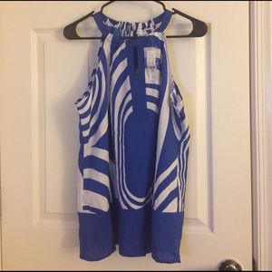 📍🆕NY&C tank blue/white design LArge