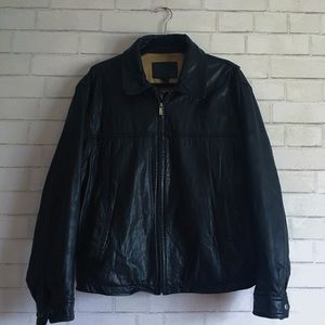VINTAGE Leather James Dean Jacket