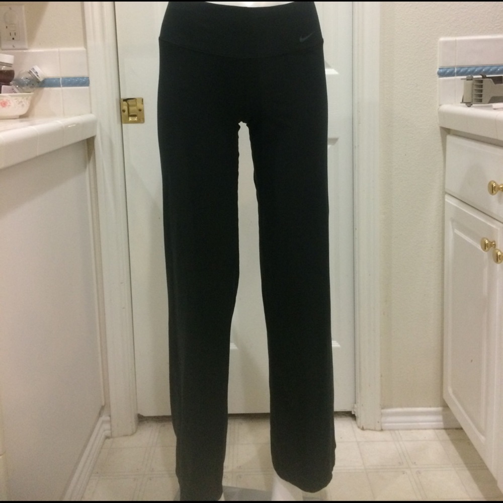 Women Nike yoga Dri-Fit pants.