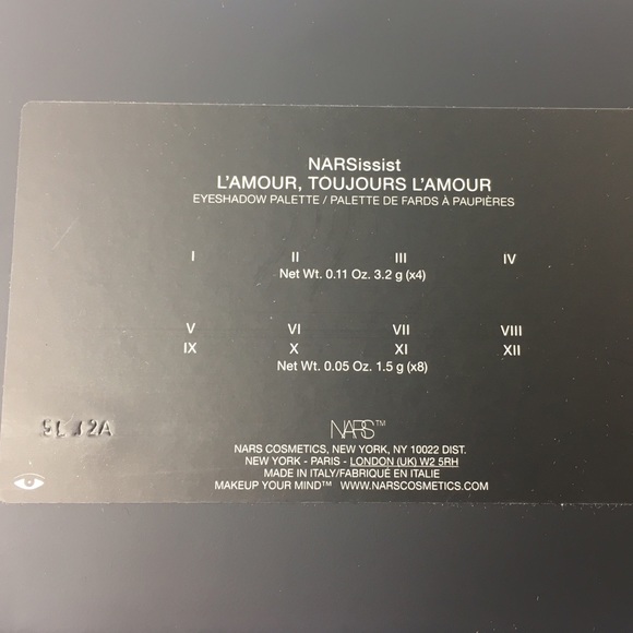 NARS NARSissist Eyeshadow Palette 12 Colors NIB - Picture 4 of 7