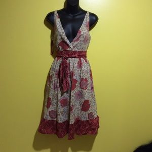 American Rag Cie multi colored floral dress