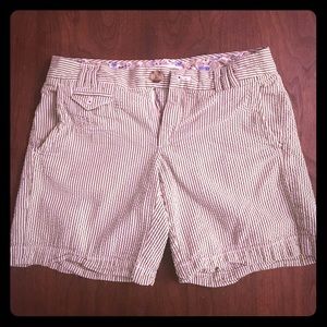 Banana Republic seersucker shorts