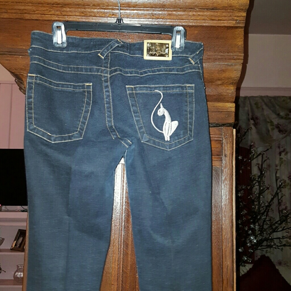Dark Blue Baby Phat Jeans