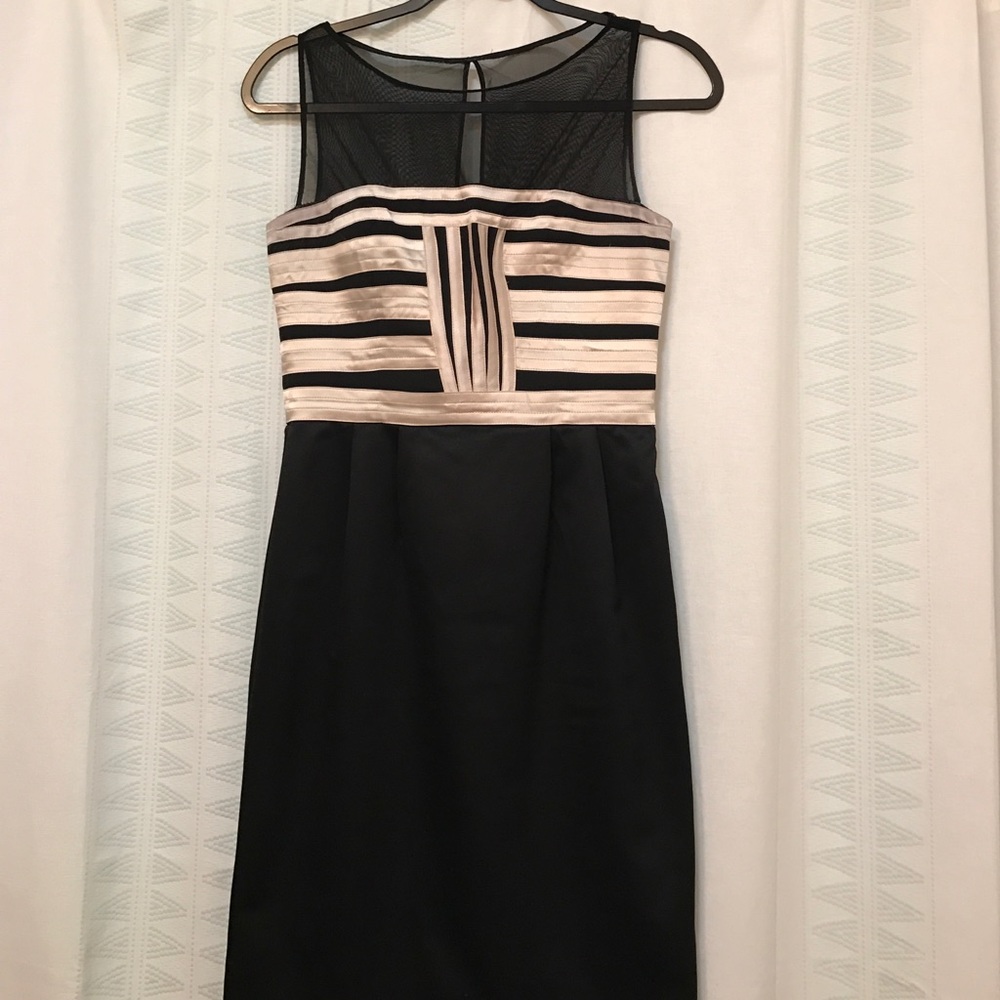Maggy London Size 4 Illusion Cocktail Dress