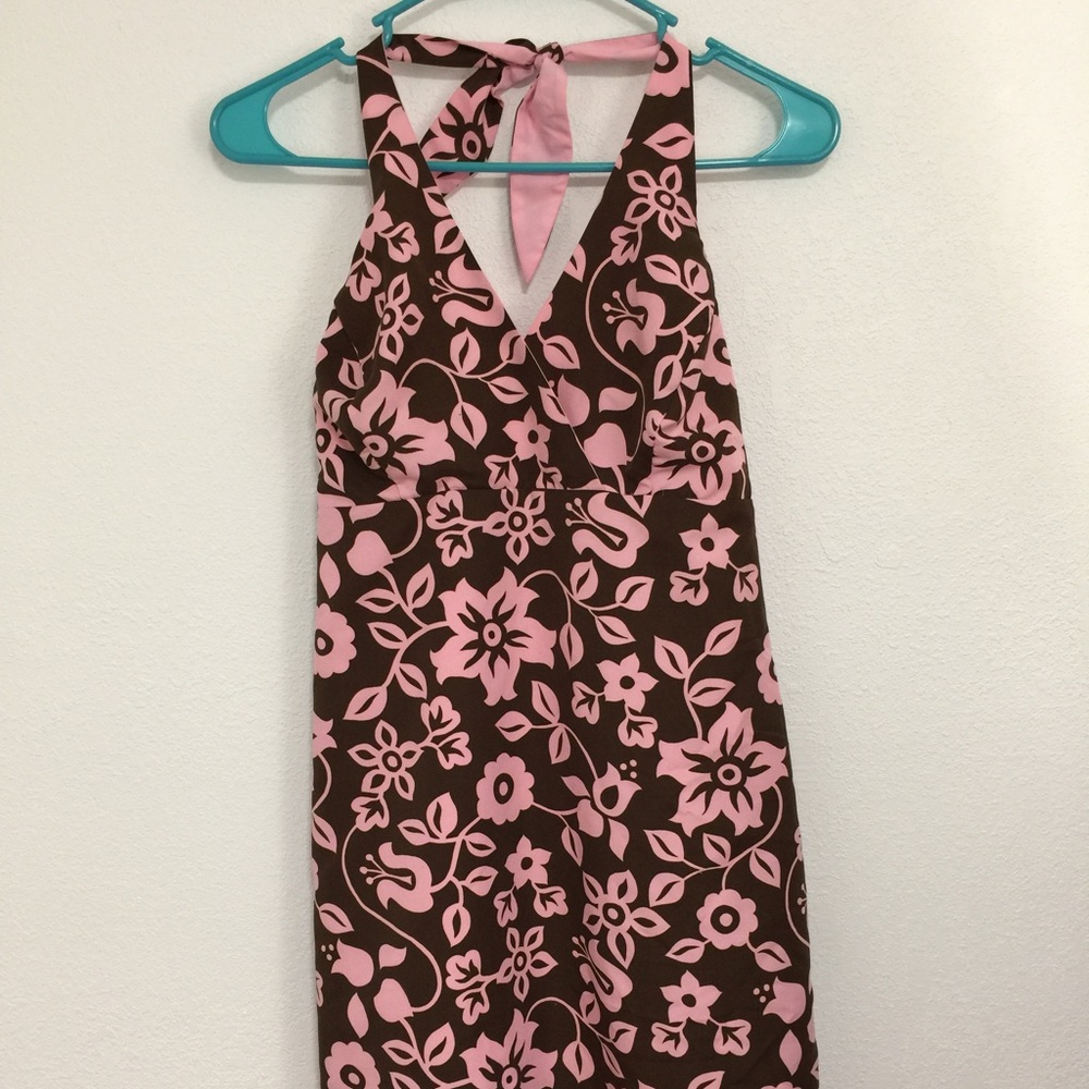 XL reversible halter dress swim coverup