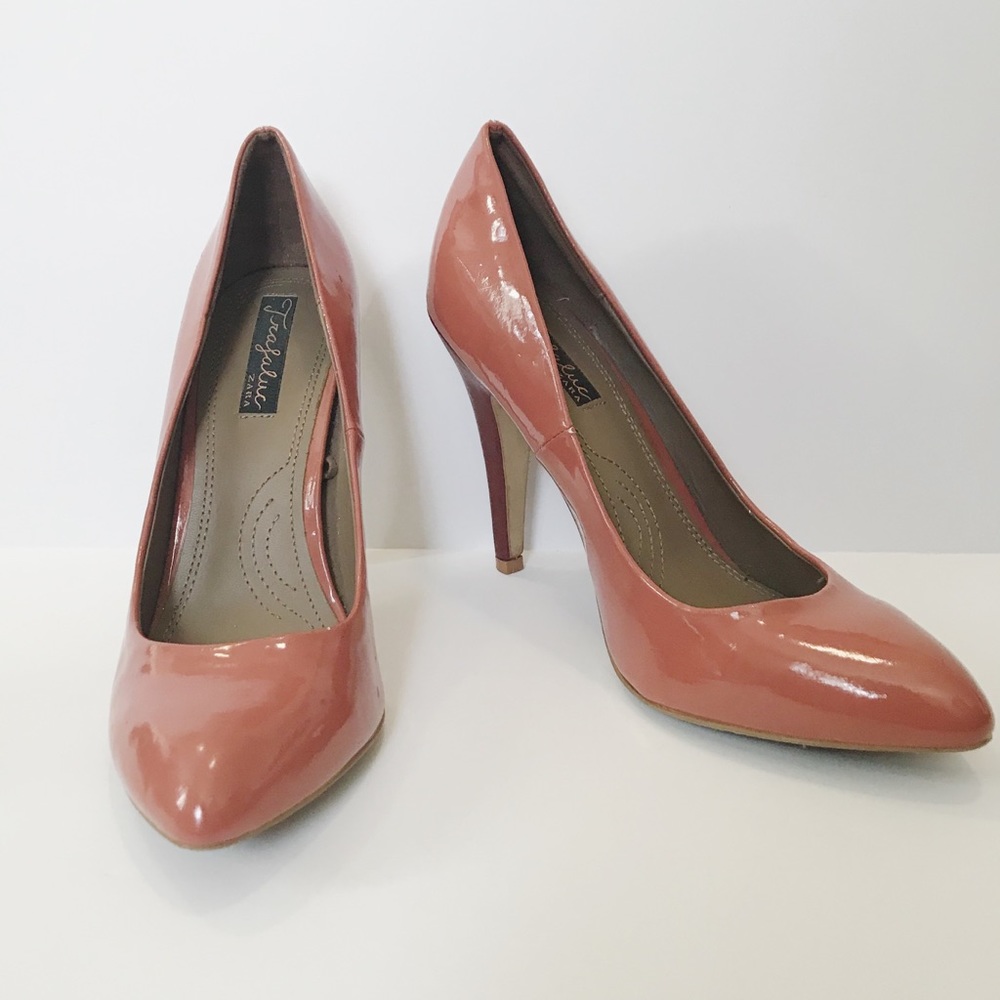 Zara Patent Pumps