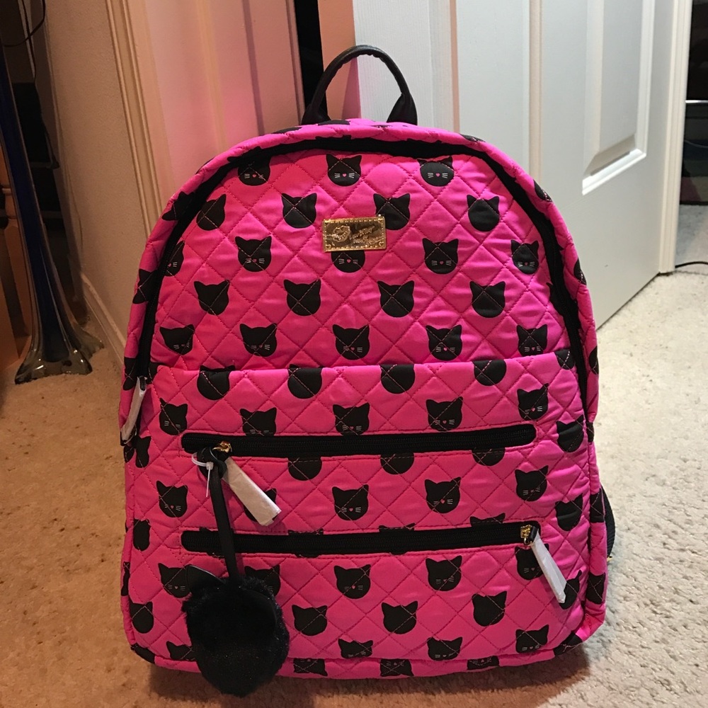Luv Betsey by Betsey Johnson Backpack. Quilted