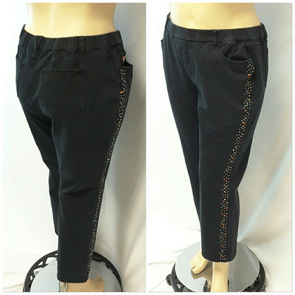 *PLUS* DREAM JEANS By Quaker Factory, size 14 - Picture 2 of 8