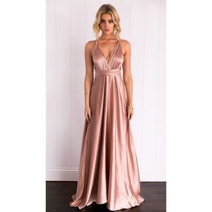 celestial prom dress