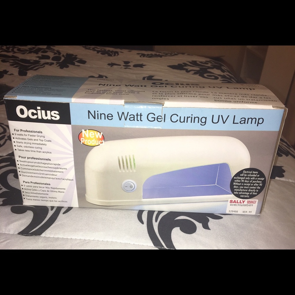 Ocius Nine Watt Gell Curing UV Lamp