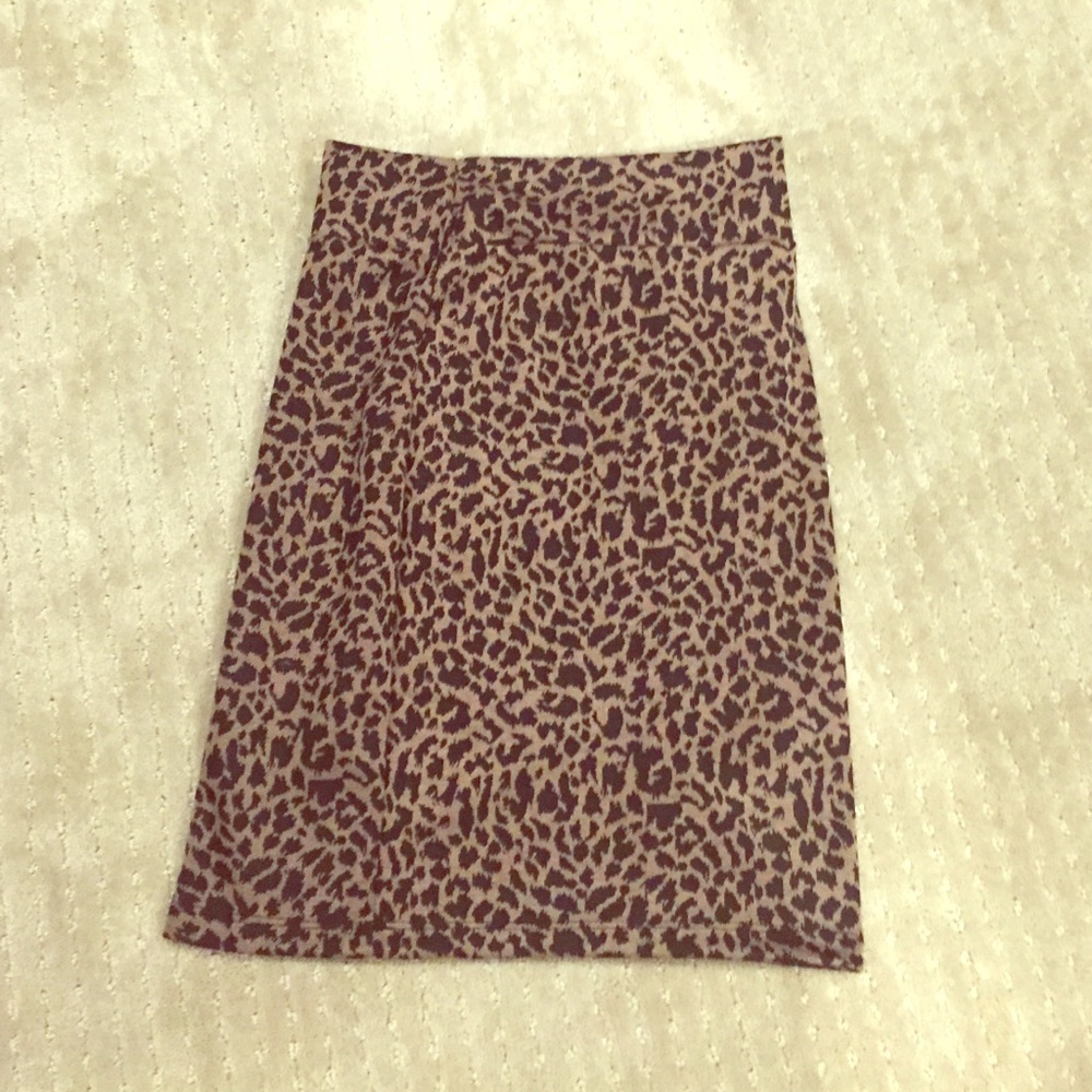 spring style*Leopard print skirt*forever21