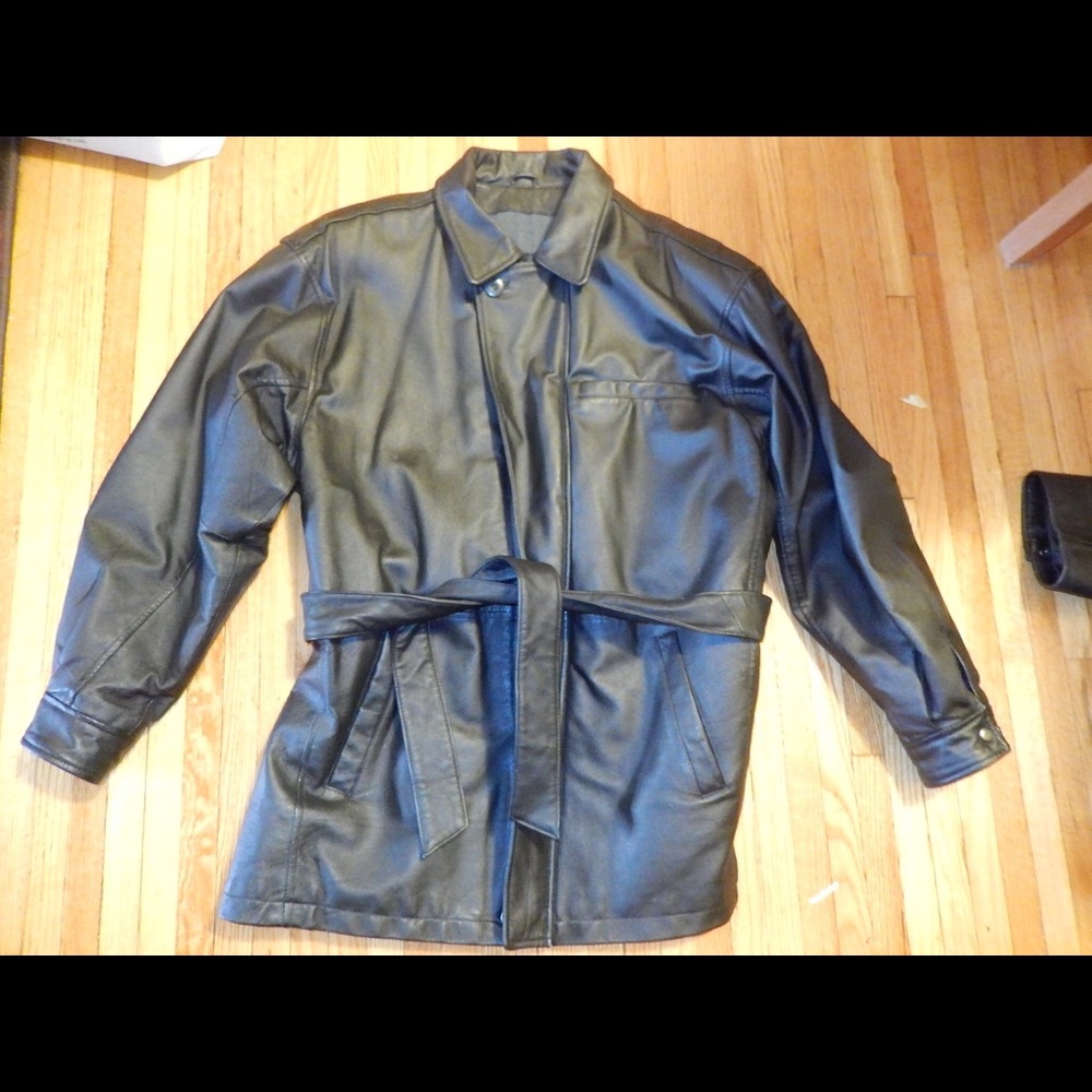 Leather Coat