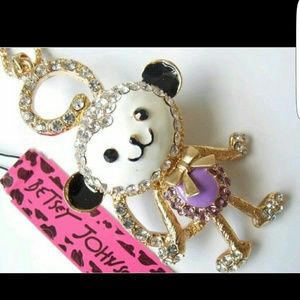 Betsey Johnson Monkey Necklace