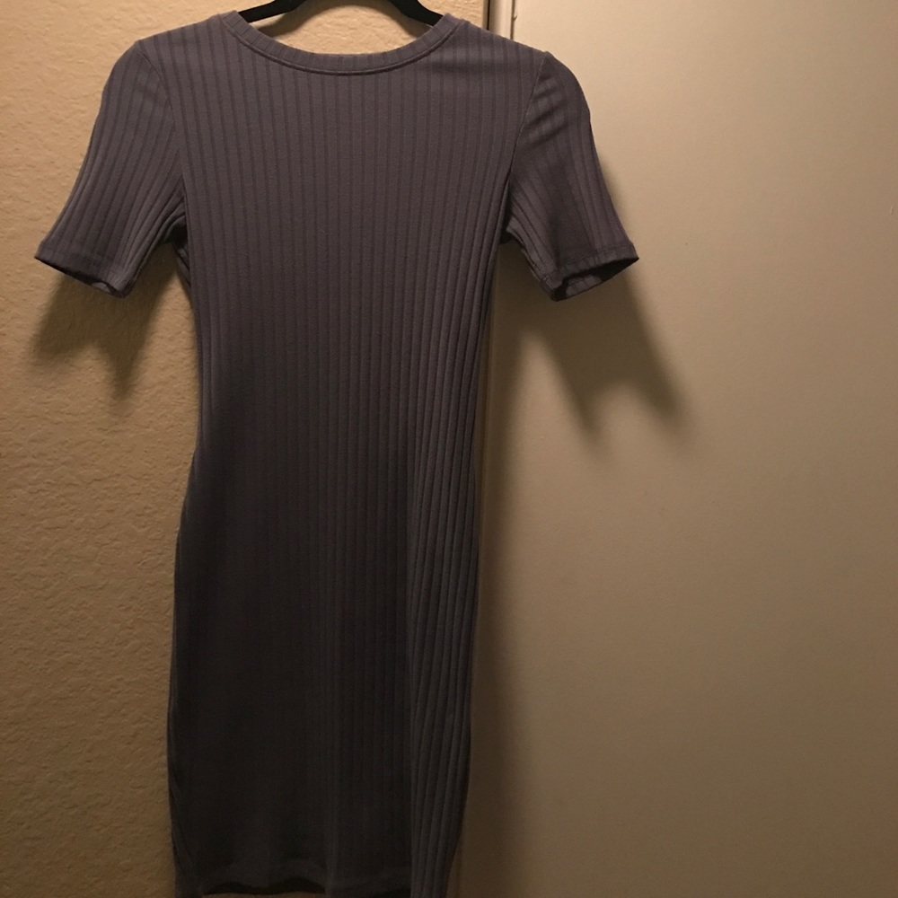 Blue Cutout dress