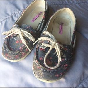 Boat Shoes Floral Print