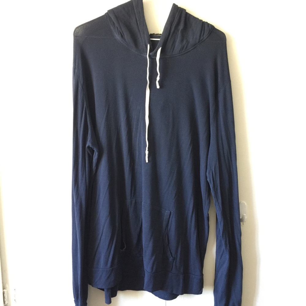 Navy Blue Brandy Melville Hoodie