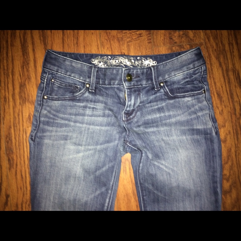 Express jeans. Stella size 2 regular low rise