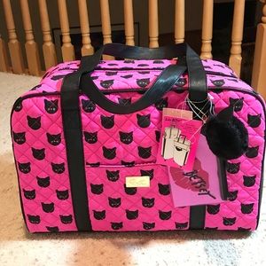 Quilted weekender bag LUV BETSEY by Betsey Johnson