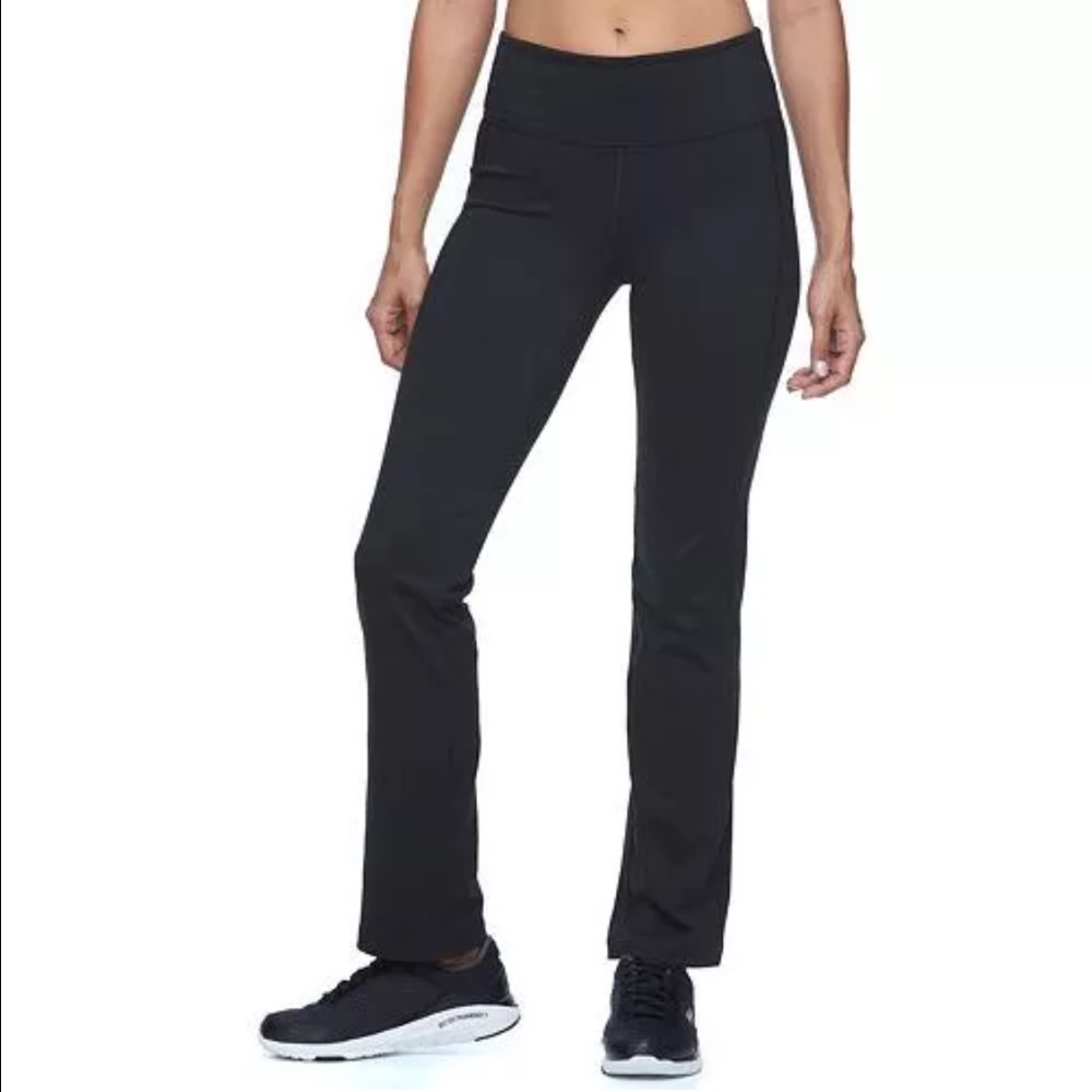 NWT FILA SPORT Straight Leg Fleece Workout Pants