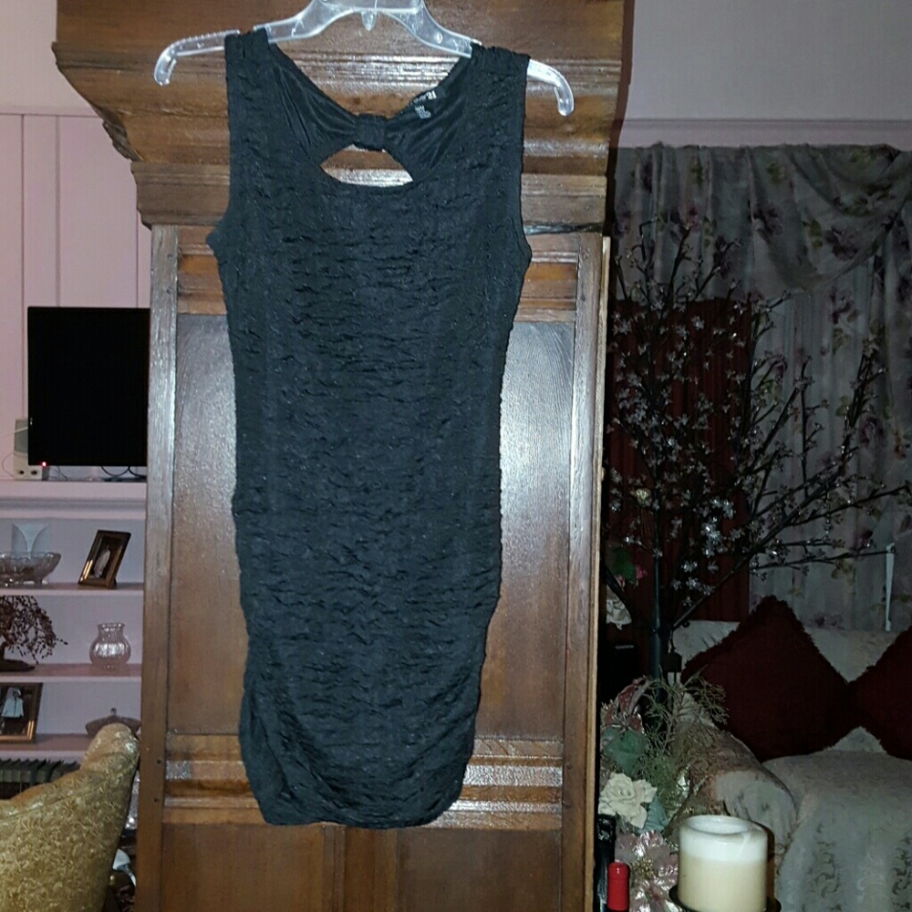 Black Mini Party Dress