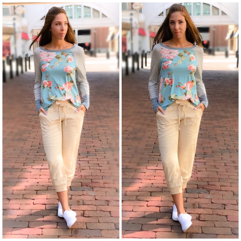 🌸🆕Leisure Linen Capris - Picture 6 of 7