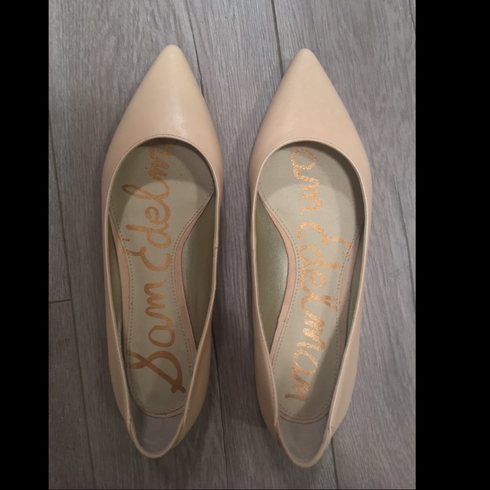 Sam Edelman pointy toe flats 5.5