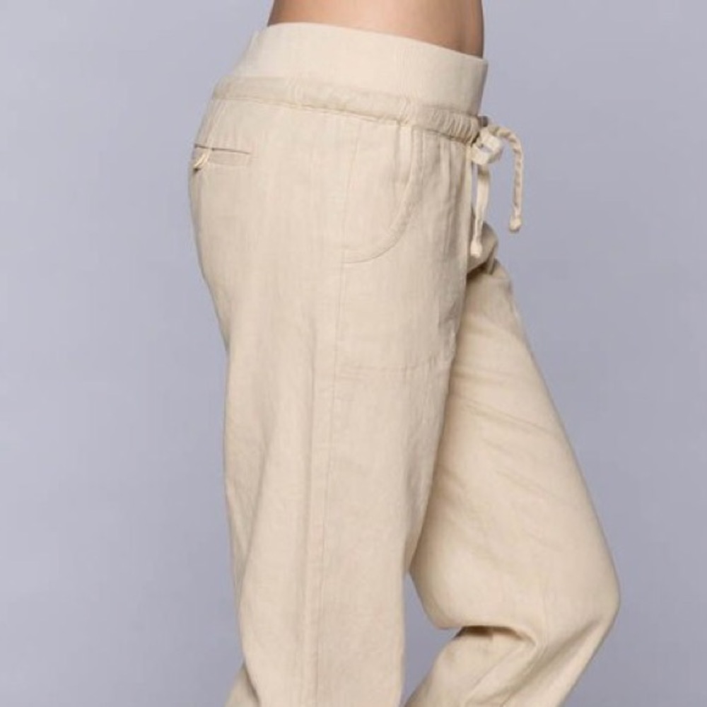 🌸🆕Leisure Linen Capris - Picture 6 of 8