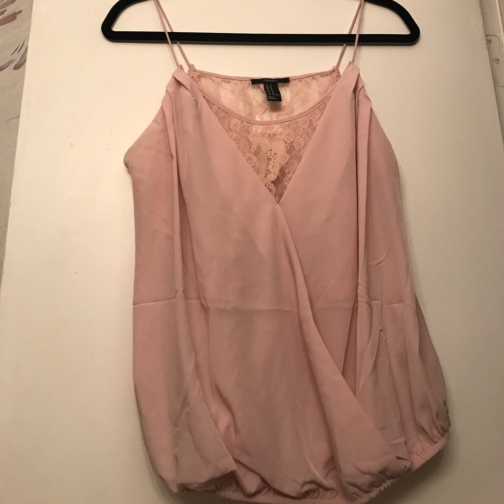 Pink blouse