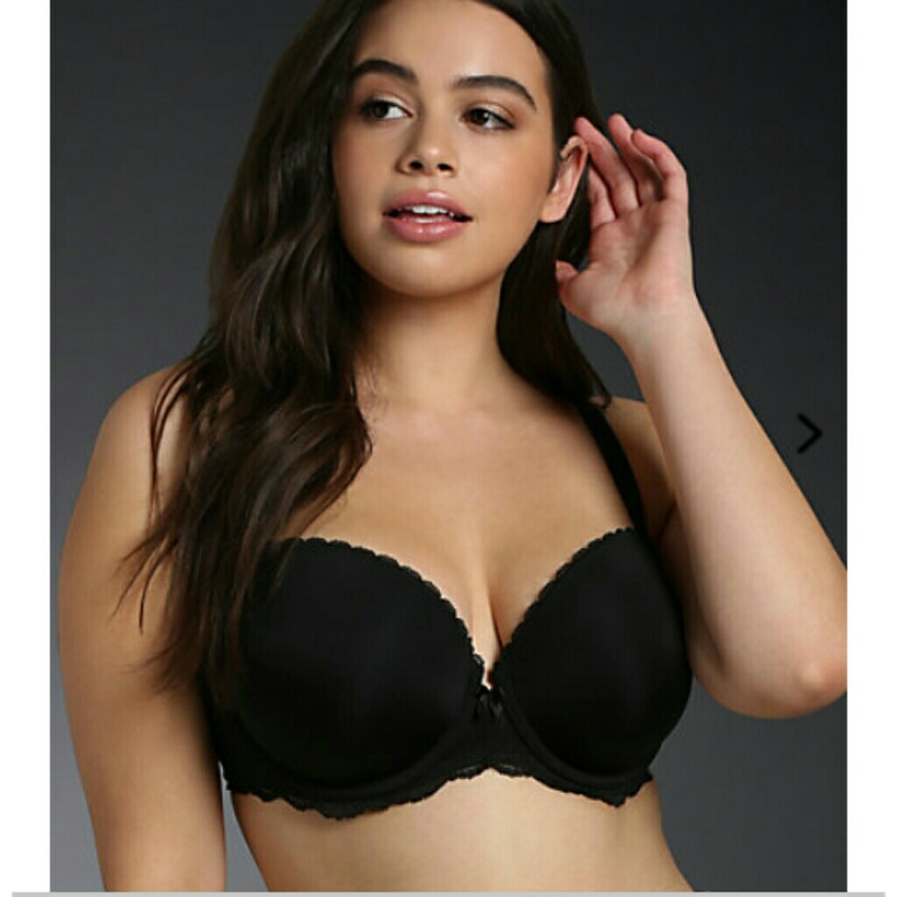 Torrid 48DD Smooth Cup Push Up Demi Bra