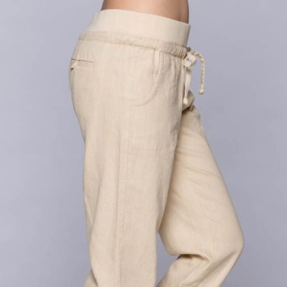🌸🆕Leisure Linen Capris - Picture 6 of 8