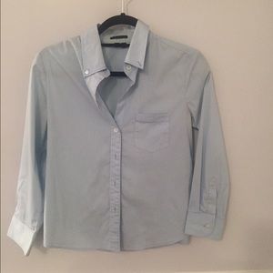 Theory Medium Classic Button Down Shirt