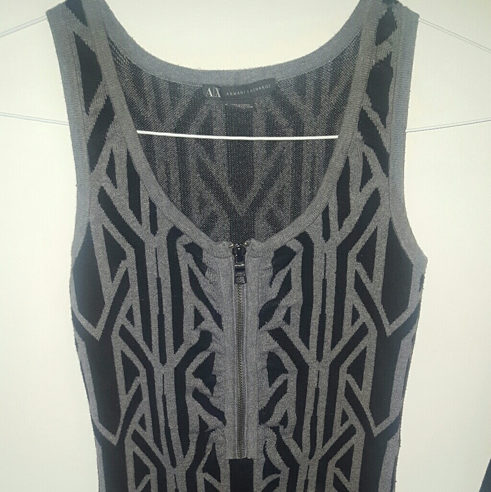 ARMANI Exchange Geometric Dress