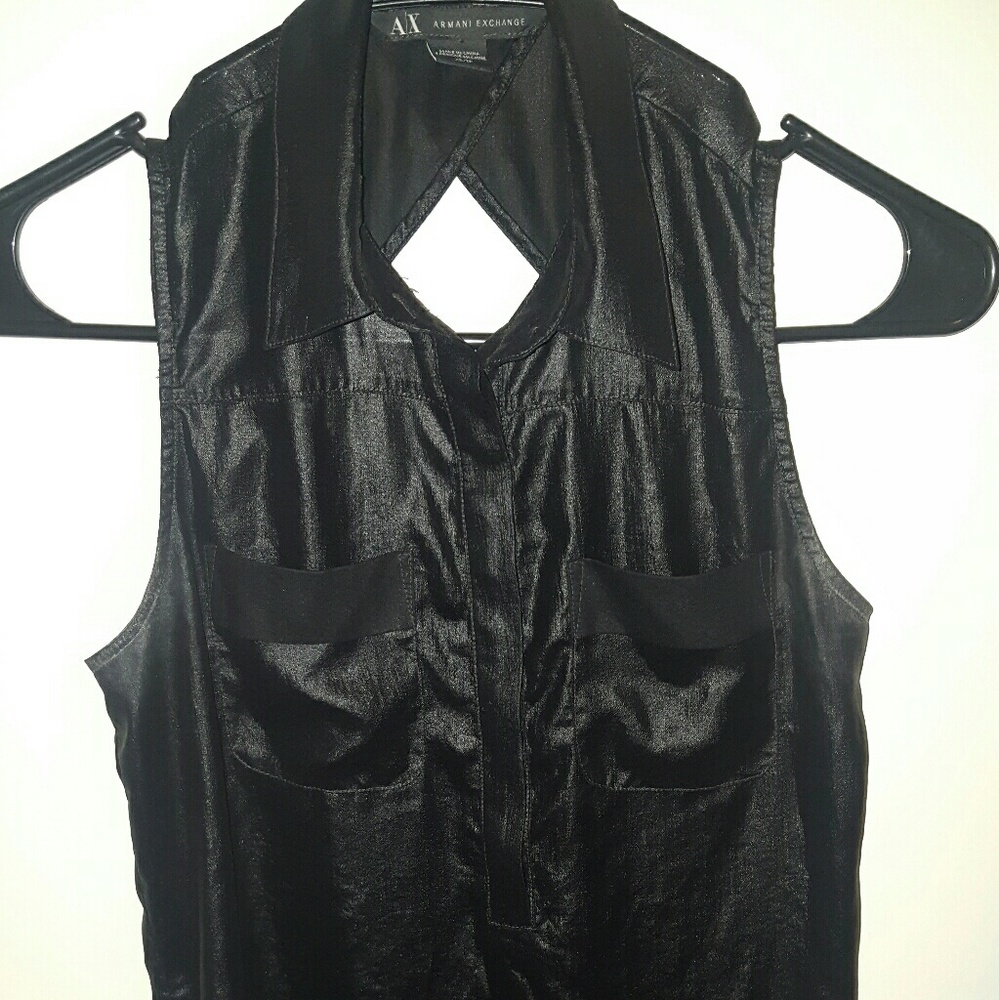 ARMANI Exchange Diamond Back Tank