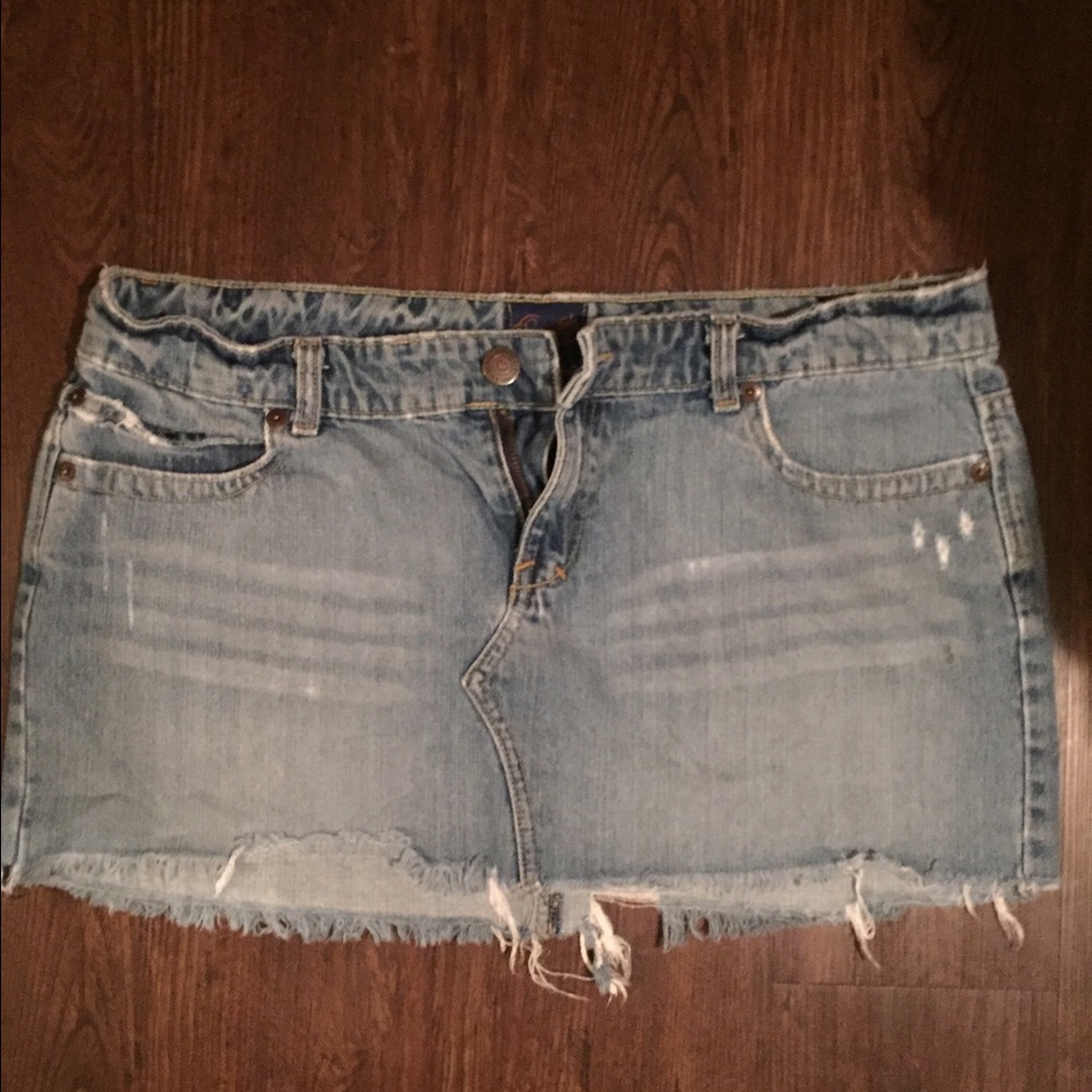 Aeropostale denim skirt