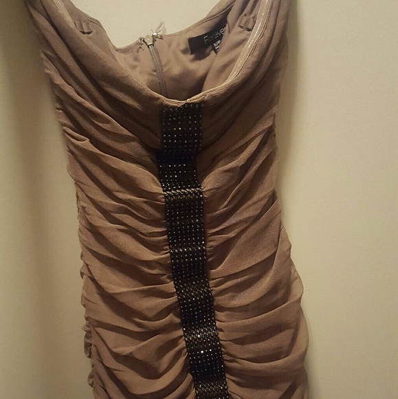 STRAPLESS Mini Dress - Picture 3 of 3