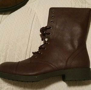 Brash Deejay lace up boots