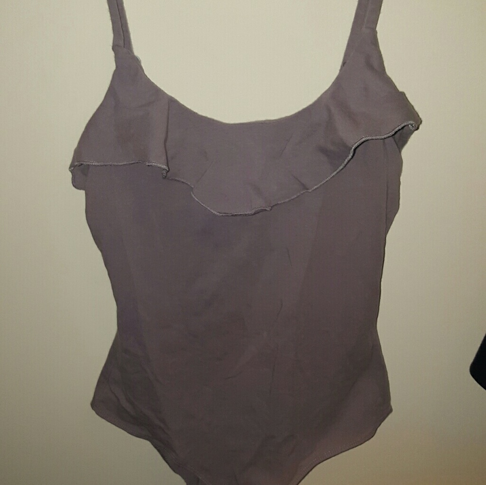 URBAN Outfitters Ruffled Bodysuit