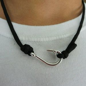Fishook Necklace New