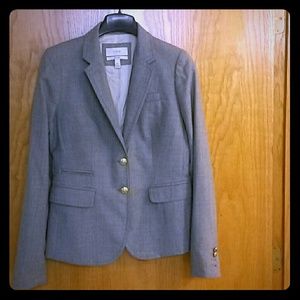 J.Crew Grey Schoolboy Blazer Size 2T