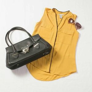 H&M Sleeveless Blouse - Hello Spring!!