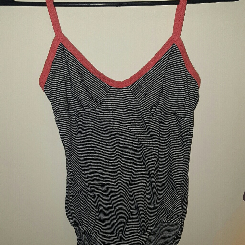 URBAN Outfitters Striped Bodysuit