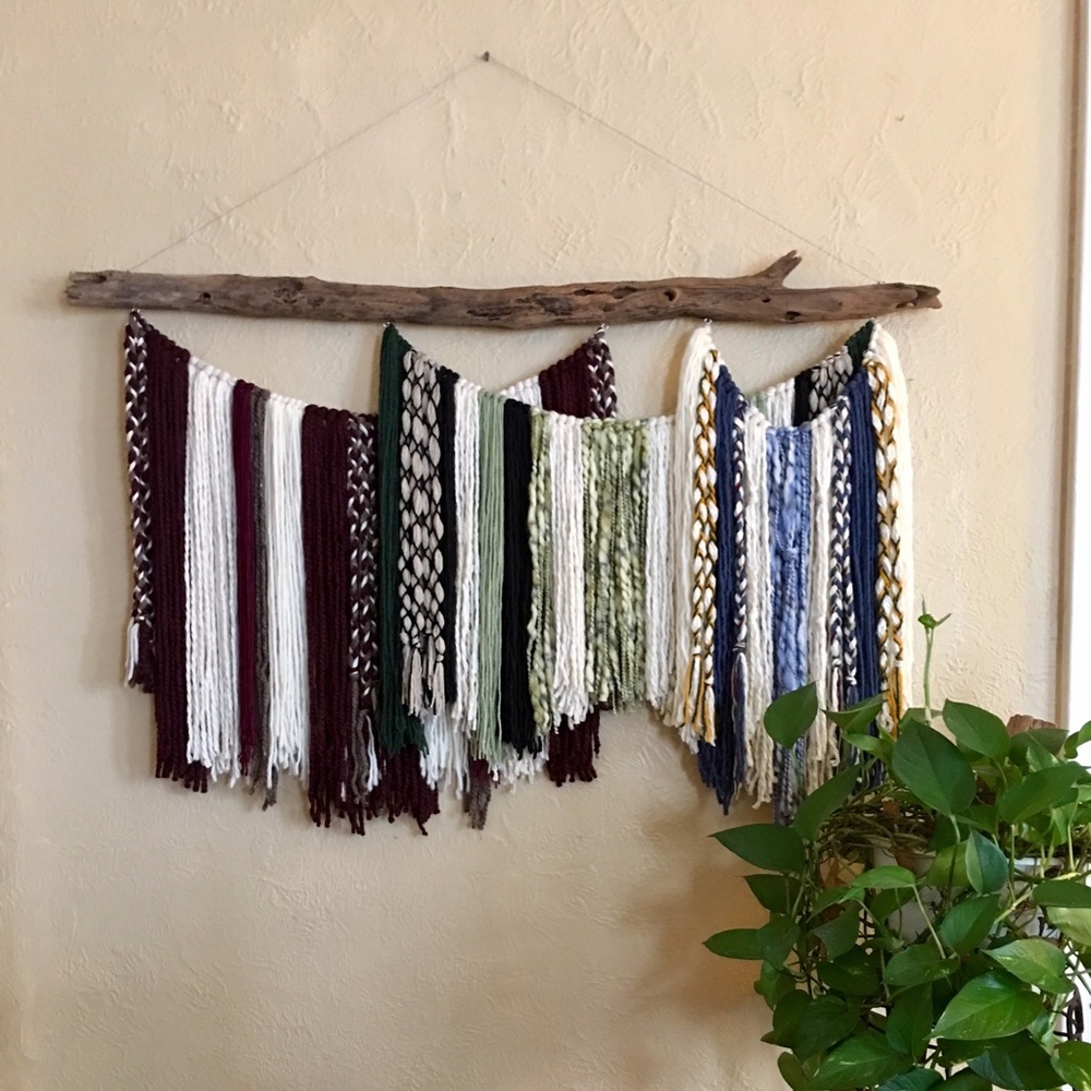 Draping Driftwood Wall Hanging