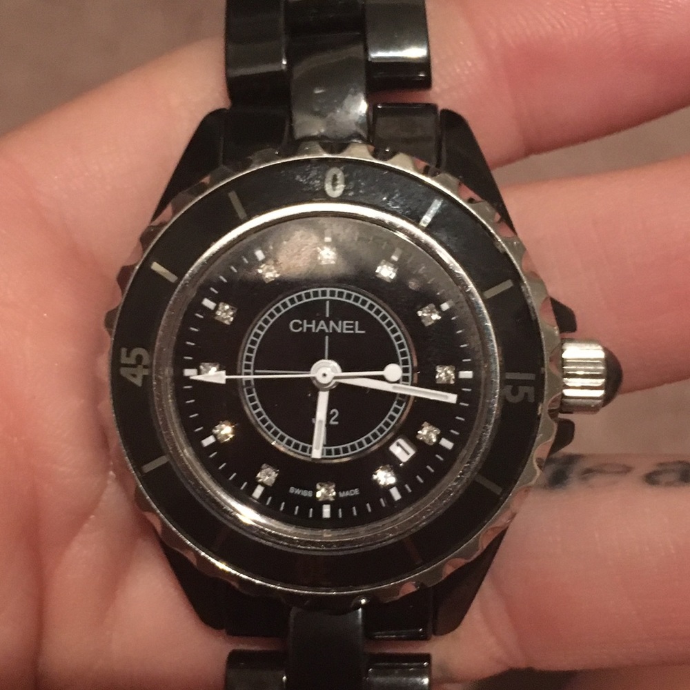 Coco Chanel Ceramic J12 style watch