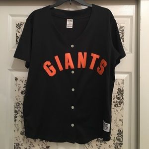 PINK Victoria's Secret MLB SF Giants Jersey