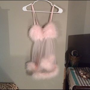 Fun, Fuzzy, Pink Lingerie