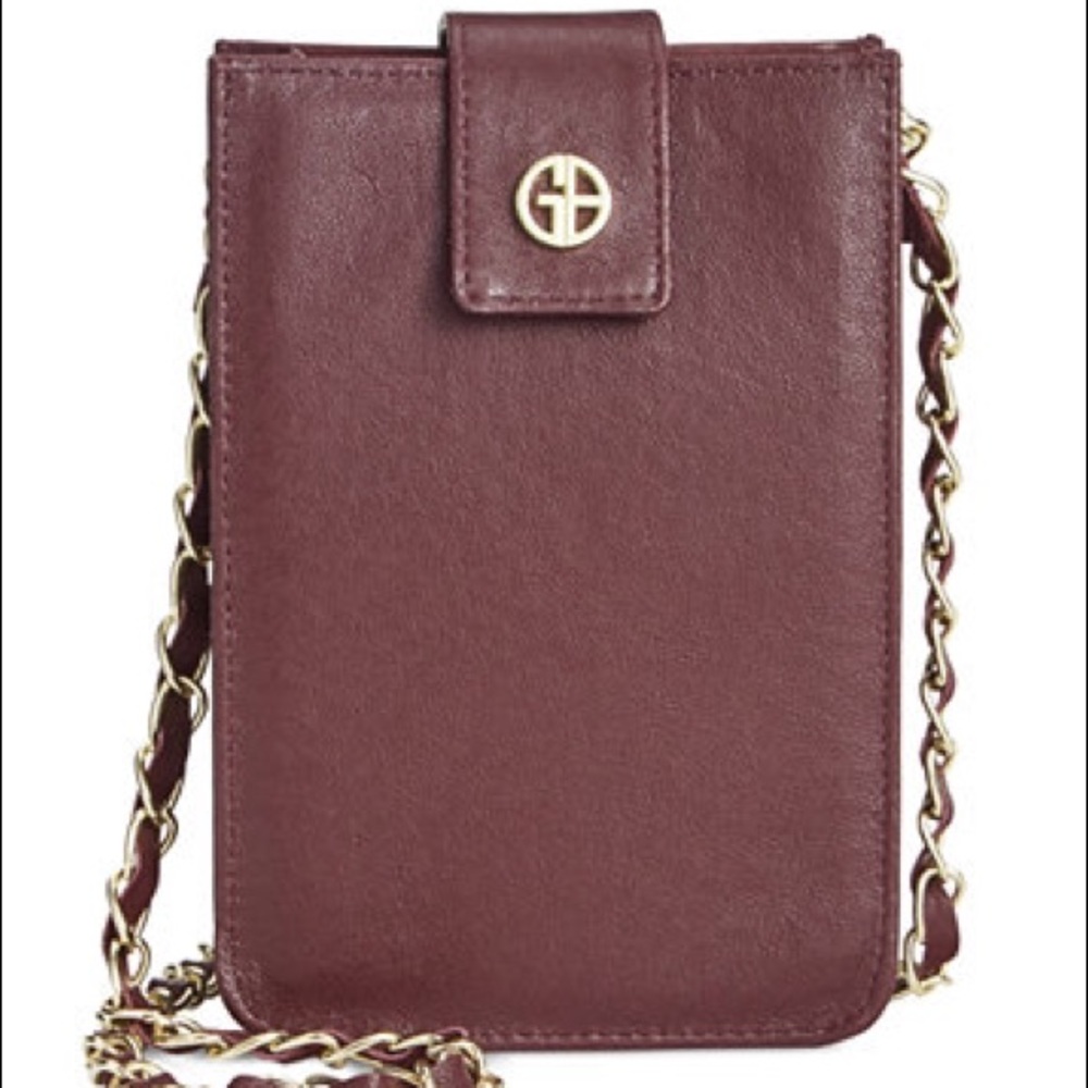 Giant Bernini Leather Crossbody bag