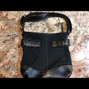 COACH Black Shoulder Bag