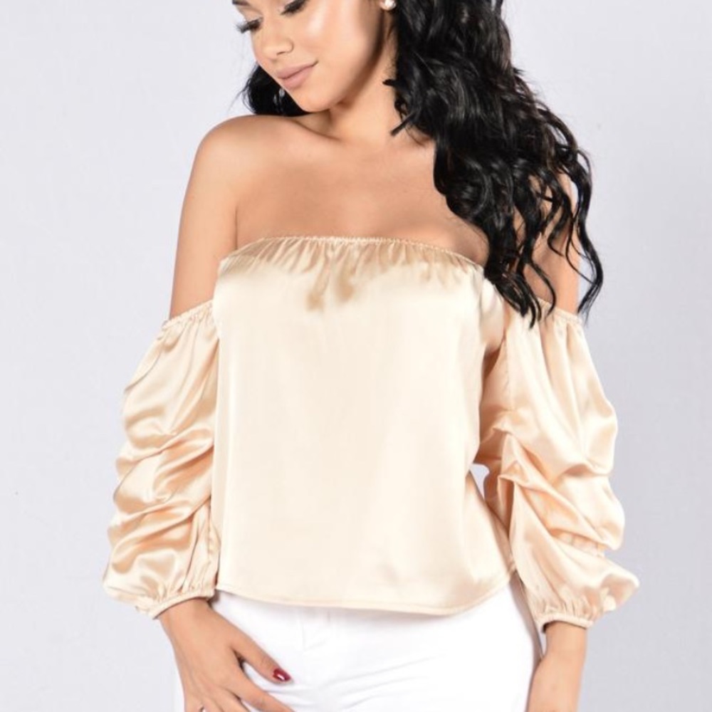 Off the shoulder blouse