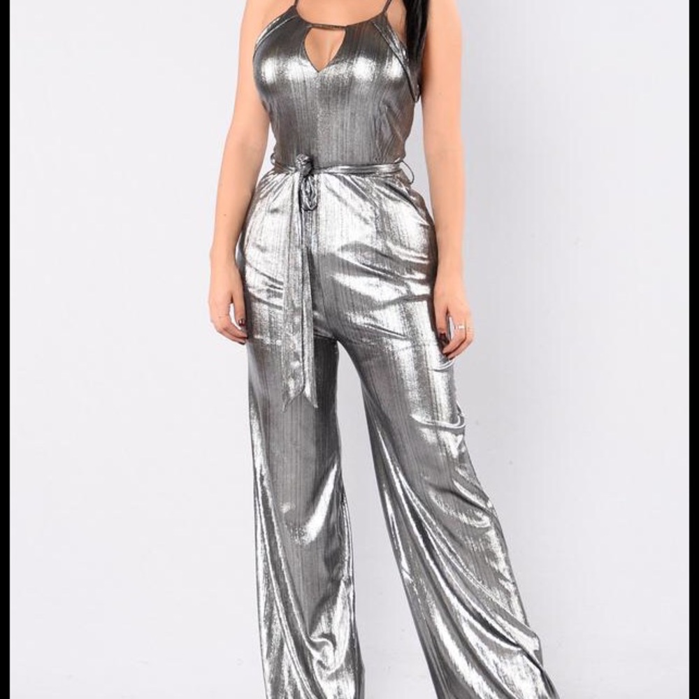 Silver jumpsuit
